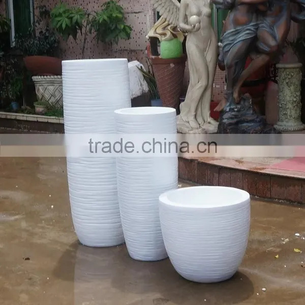 Customized Made Fiberglass Flowerpot photo-6
