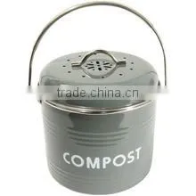 Metal Kitchen Compost Bin photo-3