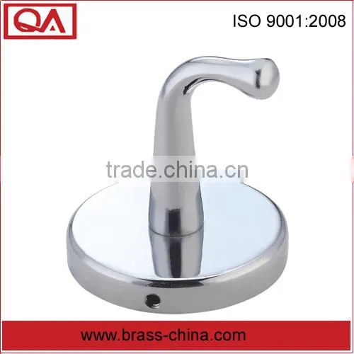 Solid brass bathroom single robe hook hanging