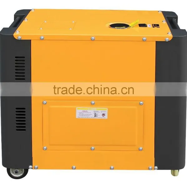 220V50hz Electric Start 100% Copper 186FA 5kva Silent Diesel Generator Price photo-5