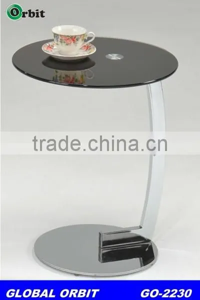 Living Room Furniture Glass Top Cheap Coffee Table photo-5