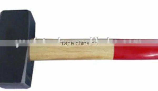 CZ-2001 High Quality Stone Hammers With Wooden Handle photo-2