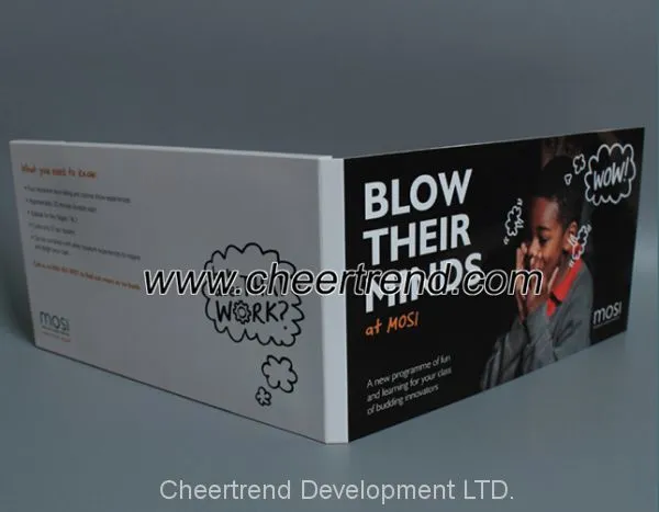 Innovation Custom 4.3'' Lcd Display Video Brochure/video Booklet/video Greeting Card for Gift photo-3