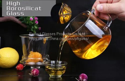 Strong Glass Tea Set Glass Coffee Set Hot Water Glassware Wholesale Glass Teaset photo-2