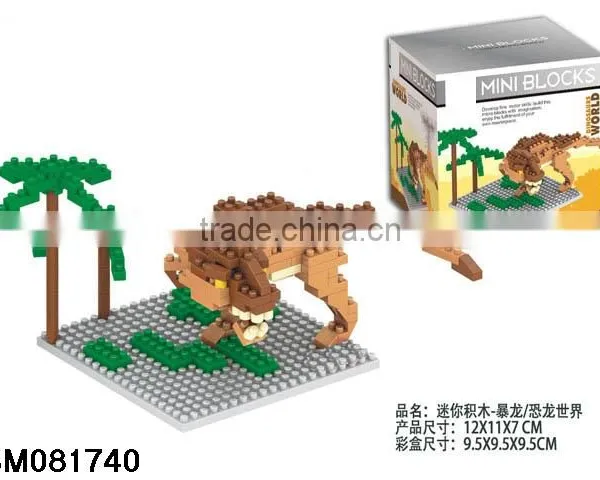 Games Building Block Dinosaur Toys, Diamond Blocks, Mini Block photo-2