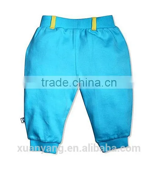 New Arrival 100% Cotton Stripe And Plain Color Balloon Butique Shorts And Pants photo-3