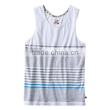 2015 Sky Blue Linear Design Children Clothes Boy Vest photo-3