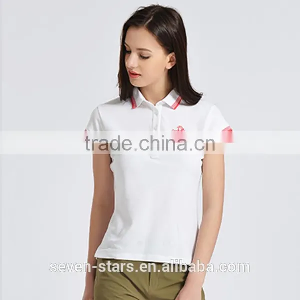 Slim Stand Collar T-shirt Women T-shirt Made From Judi Fabric photo-3