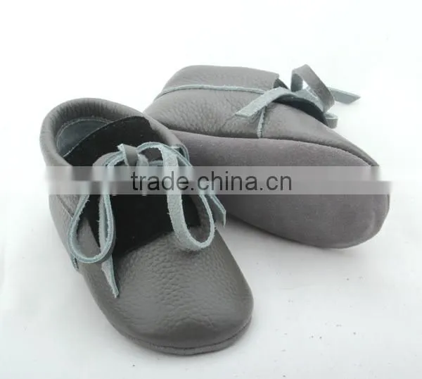 Genuine Leather Baby Shoes With Kids Shoes photo-5