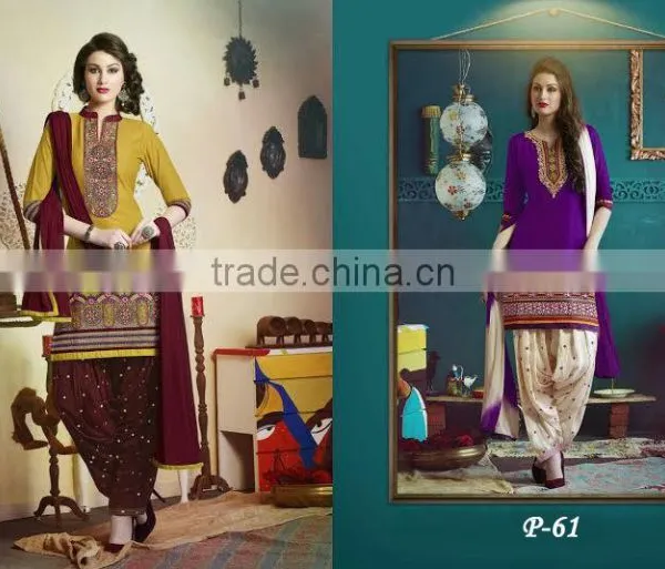 Cotton Patiala Suits photo-6