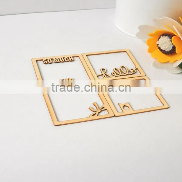 Primary Wood Frame Pastoral Creative Vintage Photo Frame Wall Hangings Home Decoration Gift photo-2