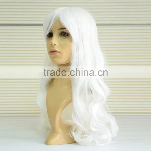 2016 New Arrival Super Beauty Synthetic White Wig photo-4