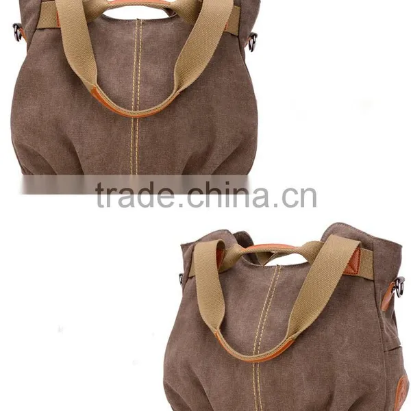 New Design Long Strap Canvas Messenger Bag photo-5