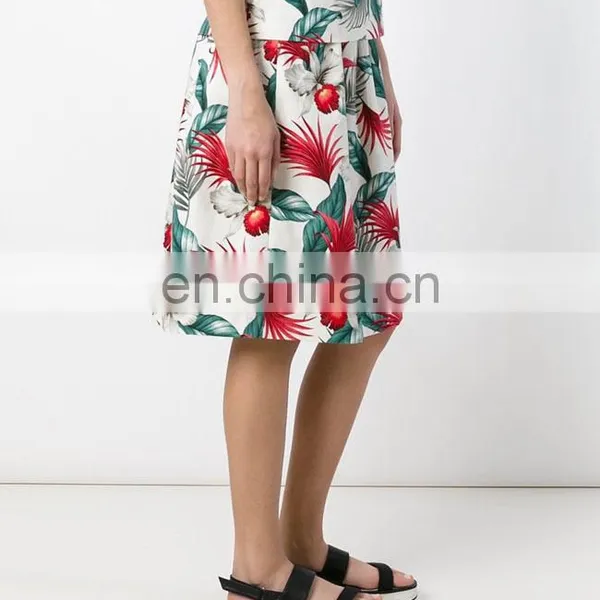 Latest Fashion Ladies Designer Blouse and Skirt Suits photo-3