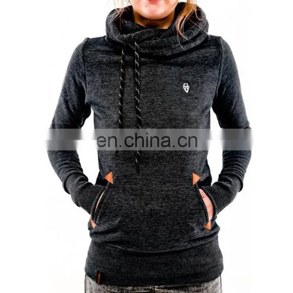 Women Girl Pocket Hoody Hoodie LongSleeve Hooded Sweatshirt Pullover Jumper Coat photo-3