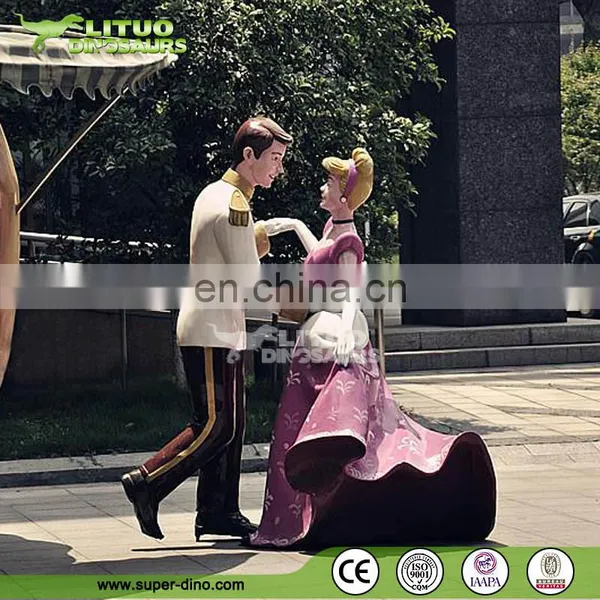 Fiberglass Life Size Cinderella Statue