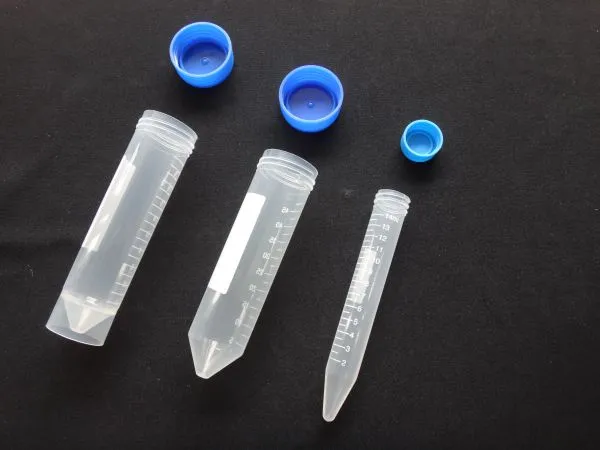 Plastic Soft Test Tube With Rubber Tube Cap, Injection Tube photo-3