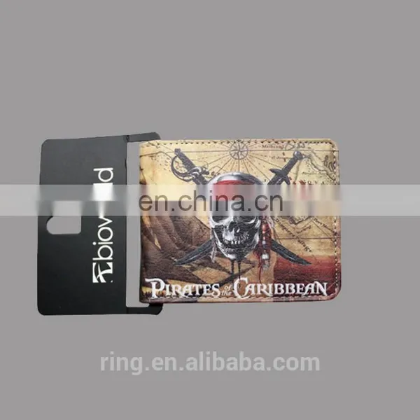 Pirates of the Caribbean Wallet Digital Monster Series of Short Money Wallet Men and Women Models photo-3