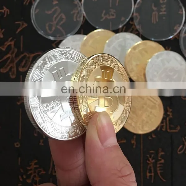 Cheap Wholesale Custom Metal Zinc Alloy Engraved Logo Gold Brass Plated Souvenir Commemorative Challenge Bitcoin Coin photo-6
