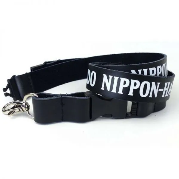 Promotional Cheap Custom Logo Leather Neck Lanyards With Name Tag photo-2