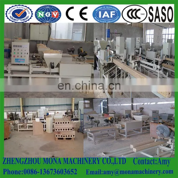 Different Size Wood Sawdust Board Making Machine/wood Working Wood Block Press Machine / Hot Press Wood Pallet Block Leg Machine photo-3