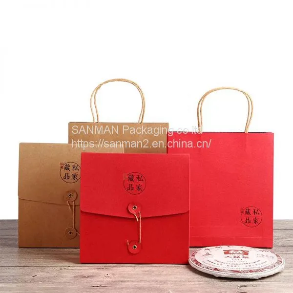 Cute Pink Paper Gift Box With Lid photo-3