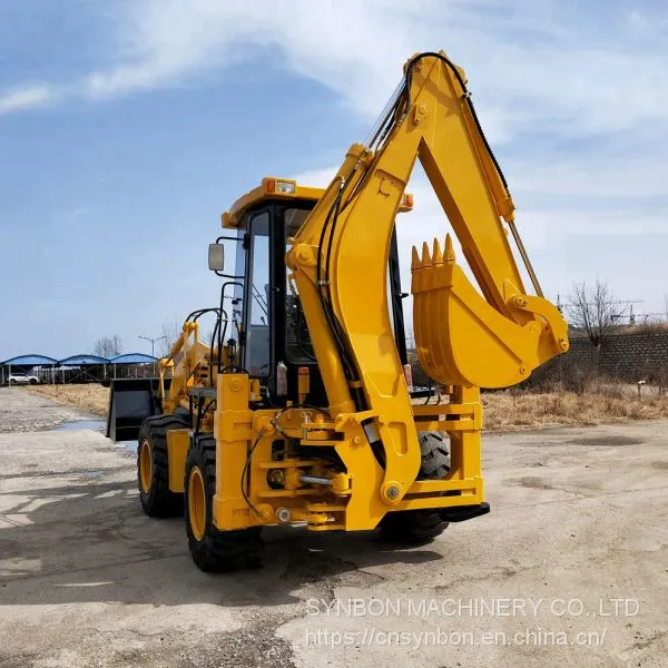 Backhoe Loader, Front Shovel Back Digging,an All-in-one Dashboard is Designed，SY747