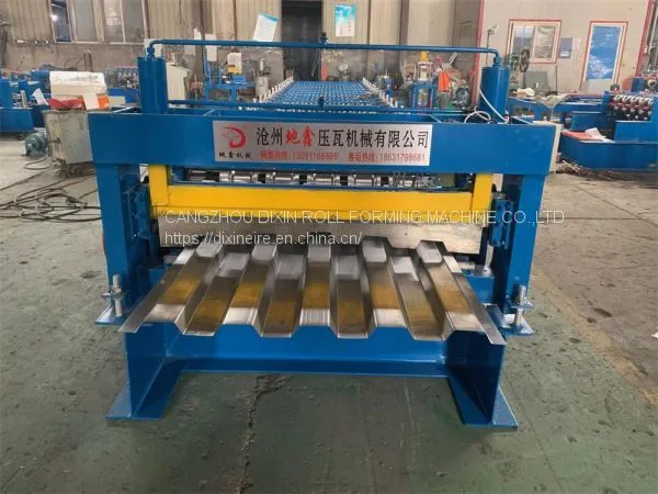 Construction Engineering Machinery Steel Wall And Roof Panel Roll Forming Machine