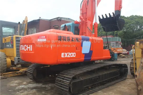 USED JAPAN BRAND HITACHI EX200 CRAWLER EXCAVATOR photo-5