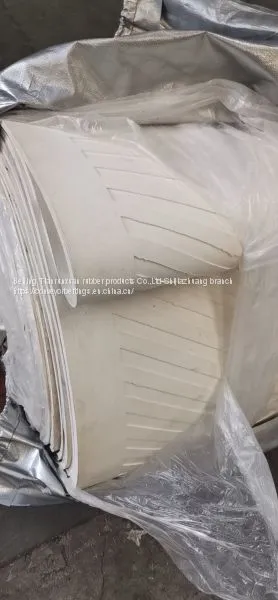 White Conveyor Belt Debossed Chevron Conveyor Belt for Food photo-2