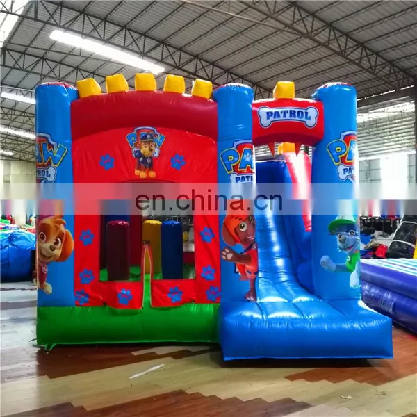 2020 Kids Fashion Design Inflatable Massive Bouncy Castle With Patrol Cartoon for Sale photo-6