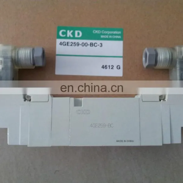 CKD Solenoid Valve Japan Solenoid Valve 4GE259-00-BC-3 photo-4