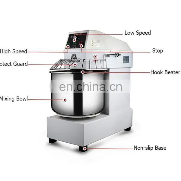 30L Food Flour Dough Mixing Machine/Bakery Flour Kneading Machine photo-5