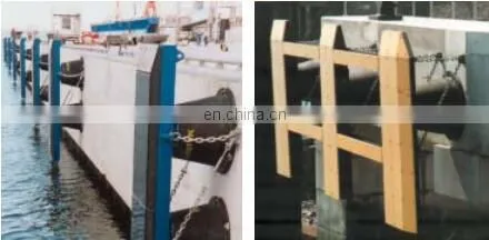 Super Cone Fenders With Marine Protection UHMWPE Plates, Super Cone Fenders With UHMWPE Frontal Panel, Super Cone Rubber Fenders photo-2