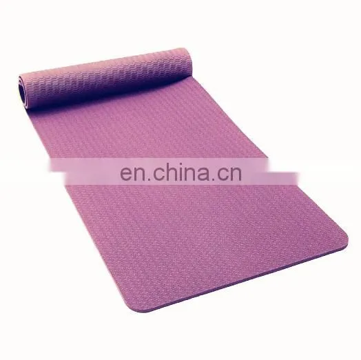 Eco Friendly TPE 6mm Thick Durable Non-slip Pad Yoga Pilates Mat Wholesale Yoga Mat photo-5