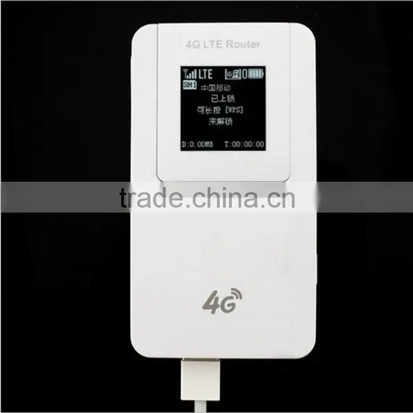Design for Global Market FDD TDD Network 4g Lte Router With Power Bank photo-2