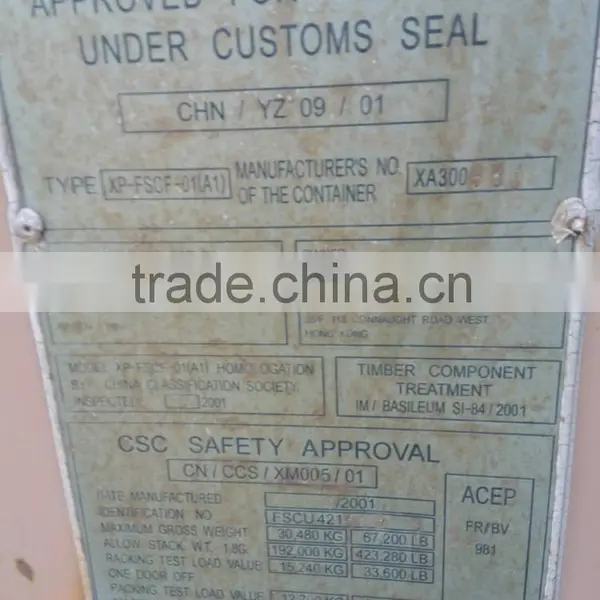 40' Length (feet) and Dry Container Type Marine Empty Containers photo-5