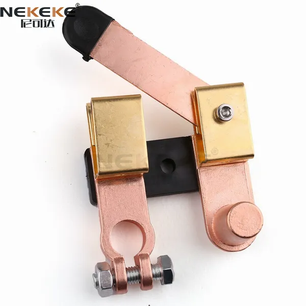 NEKEKE Car Knife Blade Switch Battery Disconnect Top Post Heavy Duty Shut Off 12V 24V Blade Car Switch Top Post Top Cut Off photo-4
