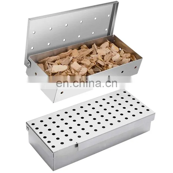 Stainless Steel Cold Smoke Generator Bbq Wood Chips Smoker Box