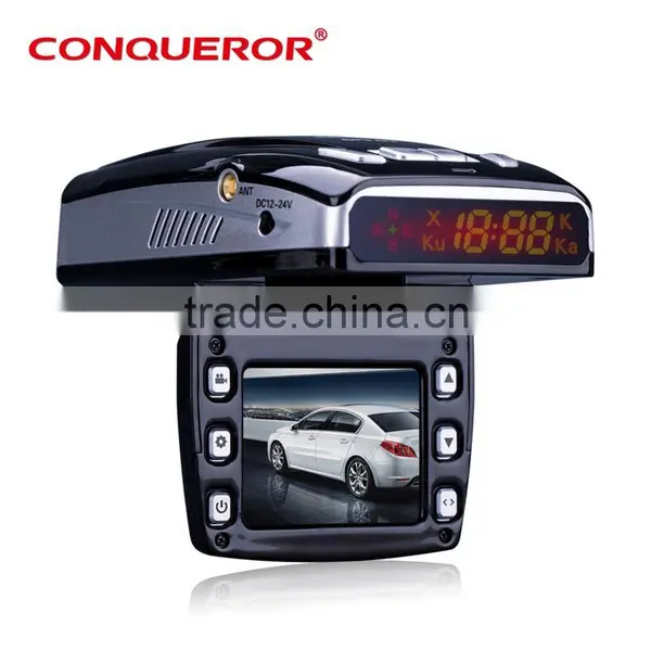 2000m Detection 2.0 Inch 3in11080P GPS G-Sensor CAR Dvr CAMERA H.264 Strelka Radar Detector photo-3