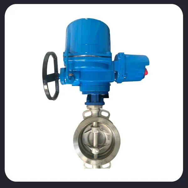 Hard Seal Electric Butterfly Valve Actuator DN200 Electronic Electric Actuator photo-2