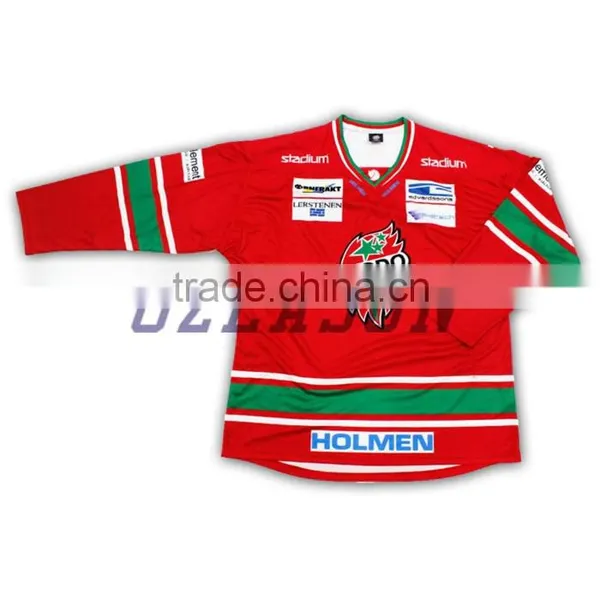 Custom Sublimation Ice Hockey Jersey,sublimation Printing Hockey Jersey photo-6