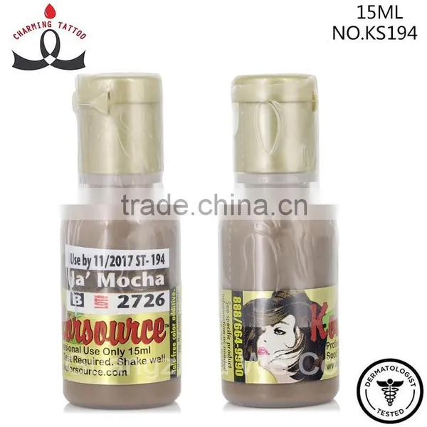 Kolorsource Eyebrow / Lips Skin Permanent Makeup Pigments Essence Liquid