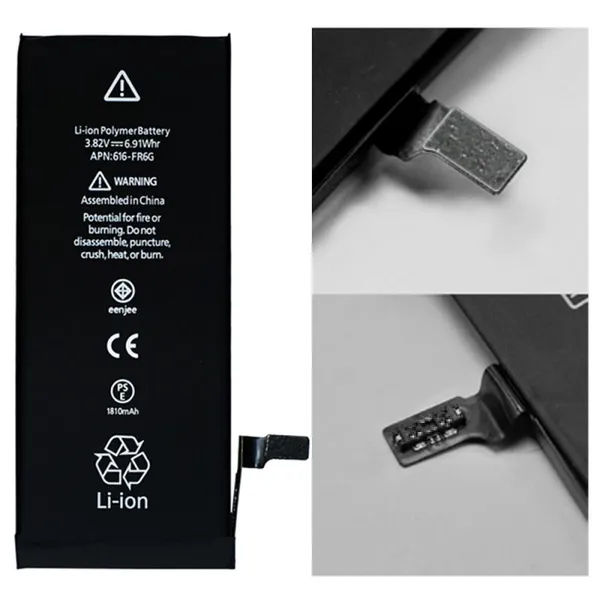 Replacement Battery For Iphone 6 Rechargeable 6G Bateria 500 Cycle-Life Lithium High Performance photo-2