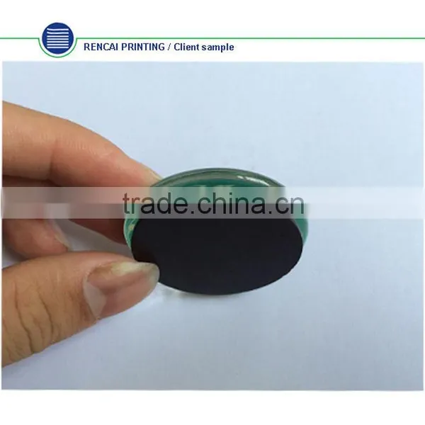 High Quality China Factory Directly Sales Price Domed 3d Glass Fridge Magnet photo-3
