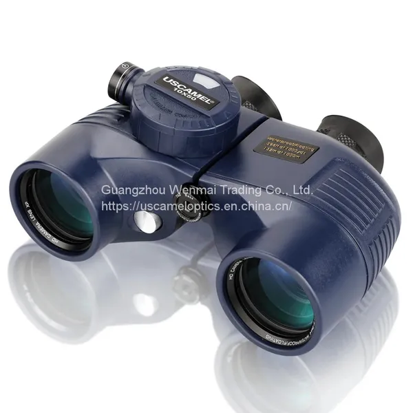 Uscamel Optics 10x50 Военные бинокли с линзами Bak4