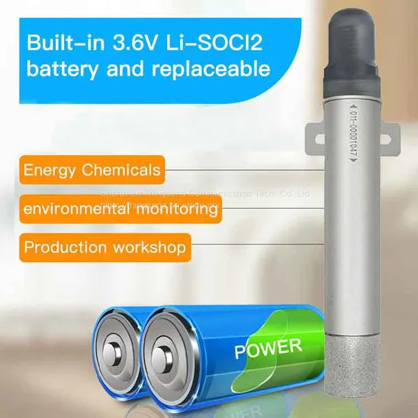 Battery Powered Oxygen Gas Detector Lora Wireless O2 Sensor photo-2