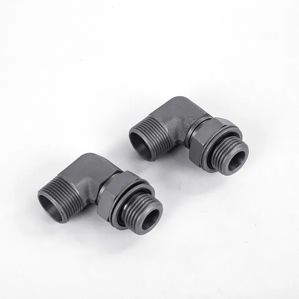 Eaton Yonghua Standard 24° Cone Carbon Steel Ferrule Transition Fitting, 90-Degree Right-Angle Adjustable Direction Fitting, In-Stock (Model: 1CG9) photo-2