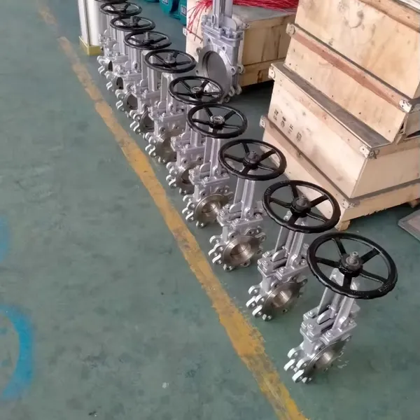 Reliable Efficient Stainless Steel Cast Iron Pneumatic Knife Gate Valve 8 Inch DN80 Slurry Valve for Industrial Flow Control Use photo-6