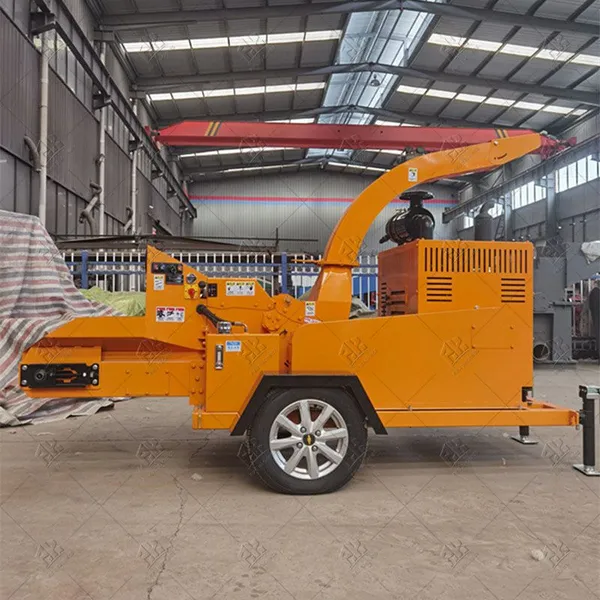 Mobile Branch Leaf Chipper Manual Logs Shredder Wood Chipper Shredder photo-4